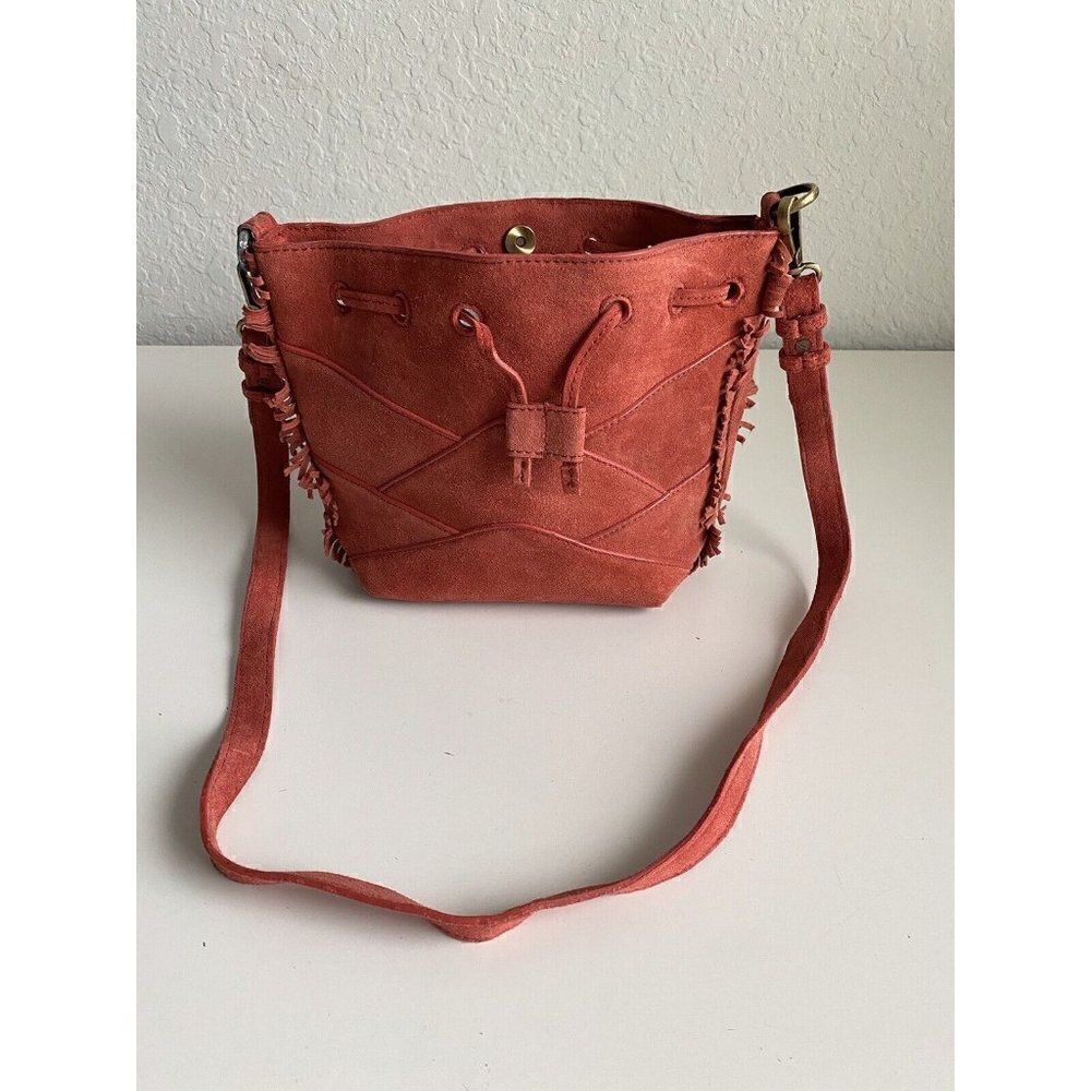 Parfois Crossbody Suede Handbag Bag‎ European Made In Portugal Check Pictures